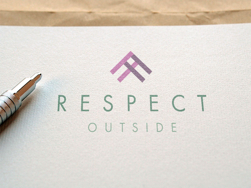 Logo Design for Respect Outside